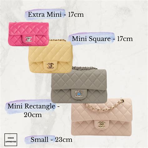 chanel flap bag size guide|Chanel small vs medium flap.